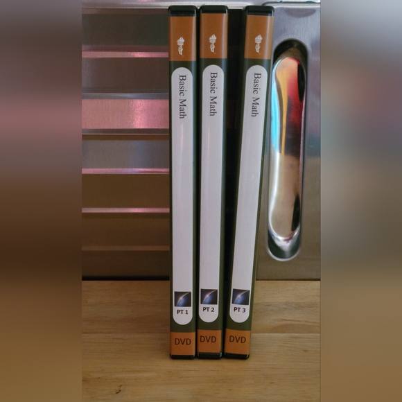 The Great Courses Basic Math Parts 1-3 DVDs Science & Mathematics no coursebook - Picture 2 of 5